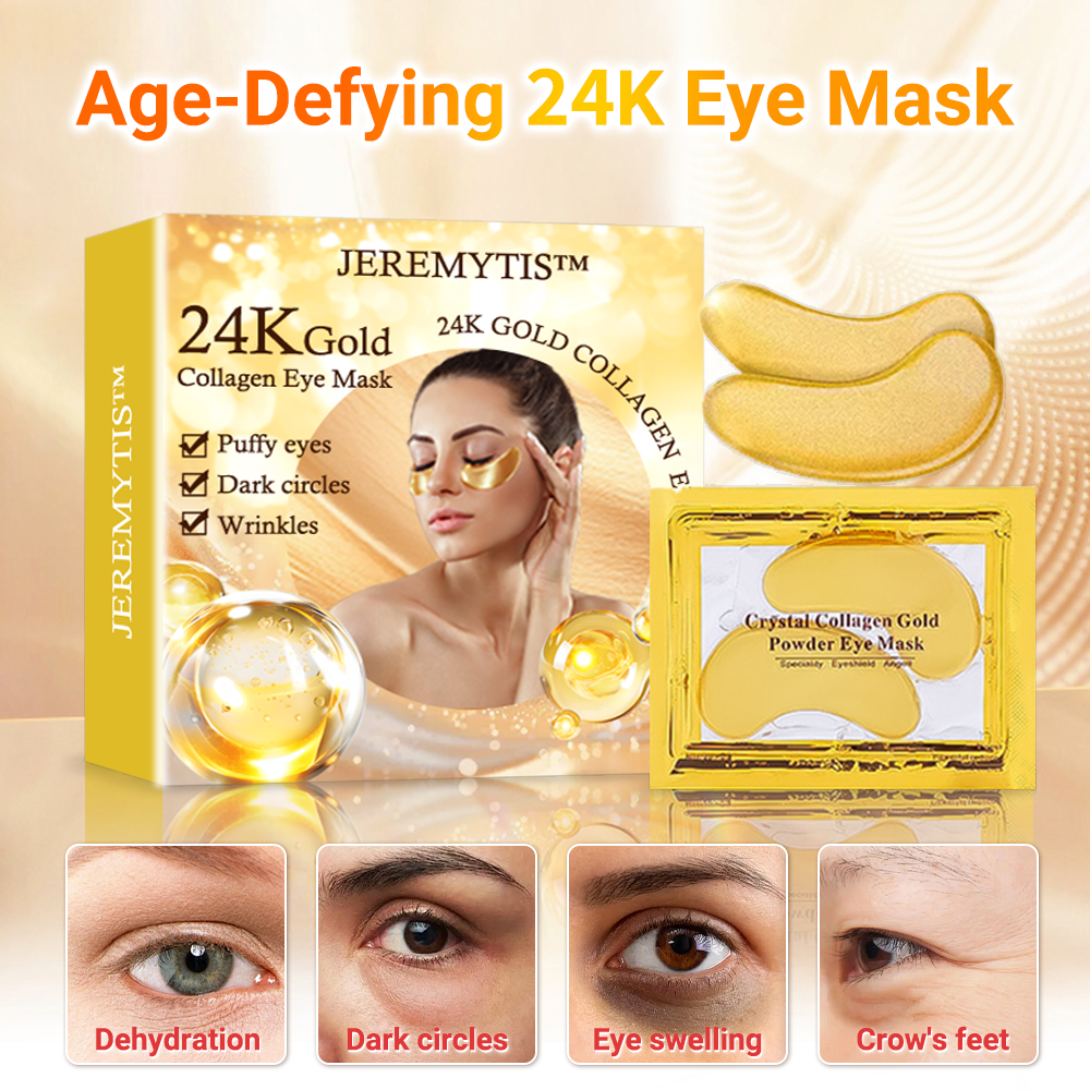 👑 JEREMYTIS™24K GOLD COLLAGEN  EYE MASK  💥 LAST DAY SALE 70% OFF💥