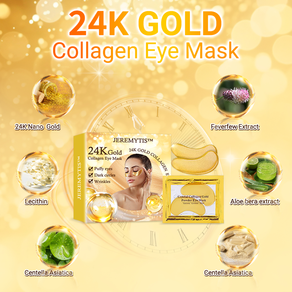 👑 JEREMYTIS™24K GOLD COLLAGEN  EYE MASK  💥 LAST DAY SALE 70% OFF💥