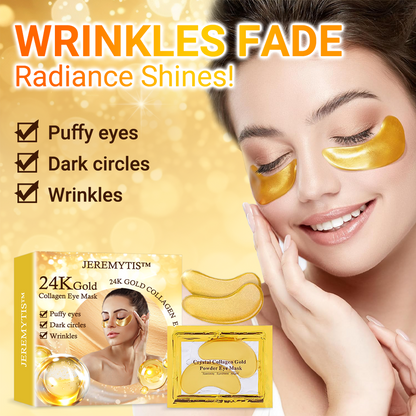 👑 JEREMYTIS™24K GOLD COLLAGEN  EYE MASK  💥 LAST DAY SALE 70% OFF💥