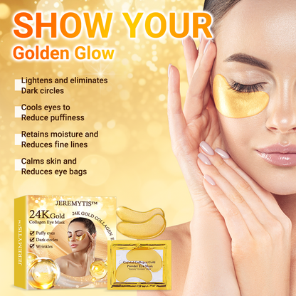 👑 JEREMYTIS™24K GOLD COLLAGEN  EYE MASK  💥 LAST DAY SALE 70% OFF💥